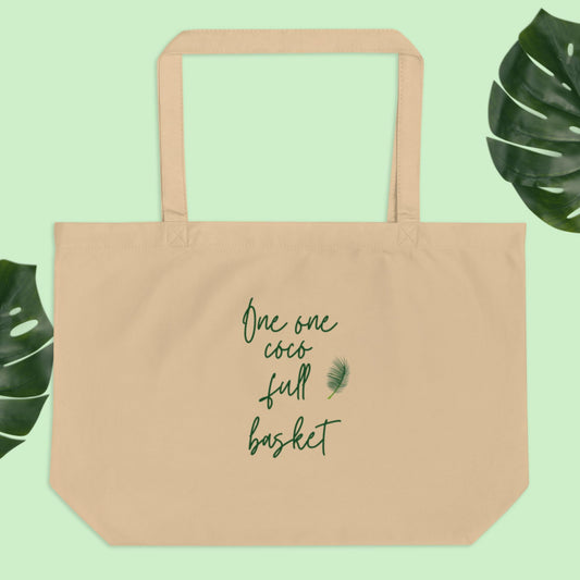 'One One Coco Full Basket' Large Organic Tote